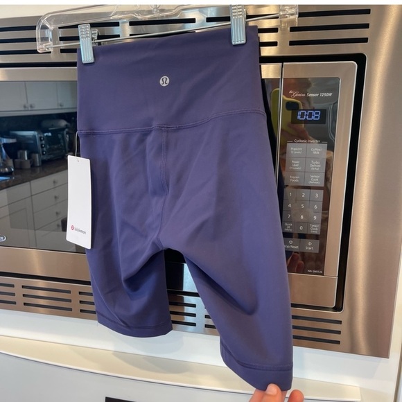 NWT Lululemon Wunder Train High Rise Short 8" midnight orchid purple - Picture 8 of 16
